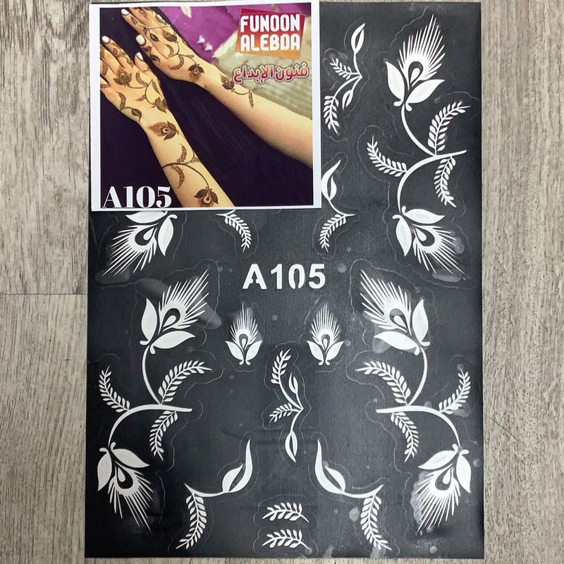 نقش حناHenna Stickers