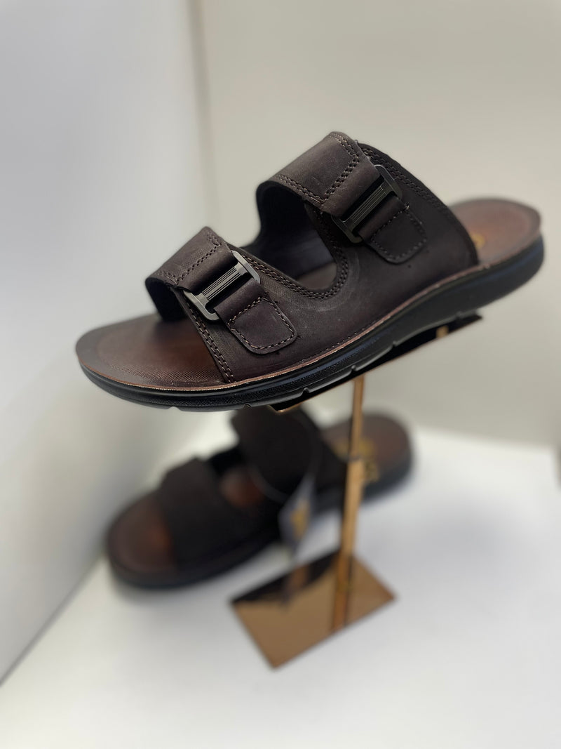 ⁨⁨صندل رجالي جلد أصلي ⁩⁩