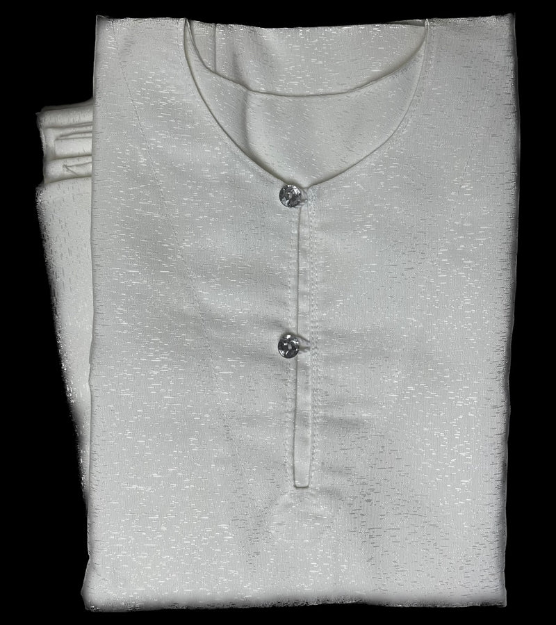 ⁨⁨⁨⁨لبس العرسان اليمني قطعتين ثقيل لون أبيض ⁩⁩⁩⁩