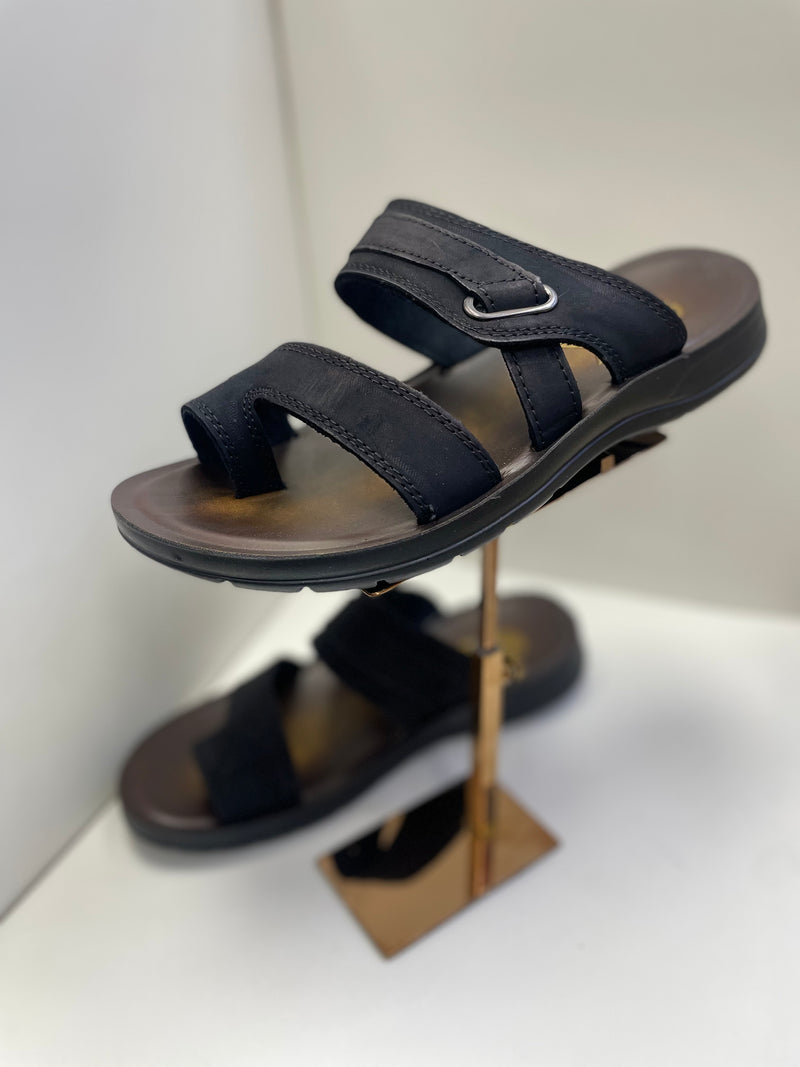 صندل رجالي جلد أصلي⁩