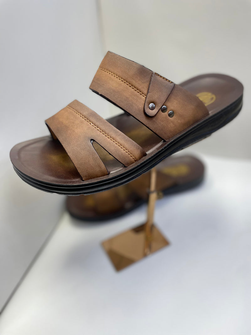 ⁨⁨صندل رجالي جلد أصلي ⁩⁩