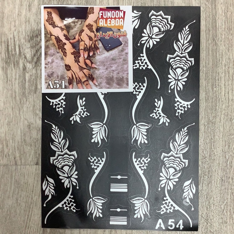 Henna Stickers نقش حنا