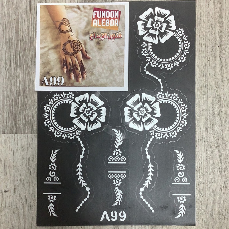 نقش حناHenna Stickers