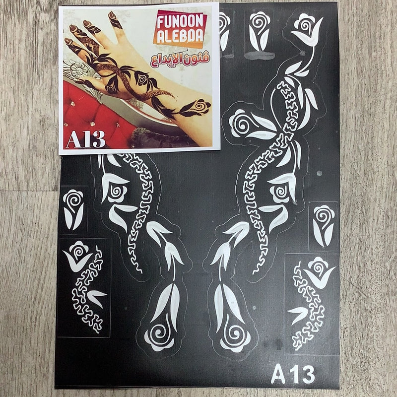 نقش حناHenna Stickers