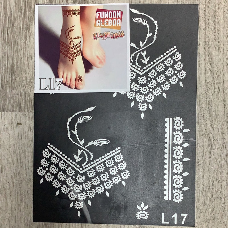 نقش حناHenna Stickers