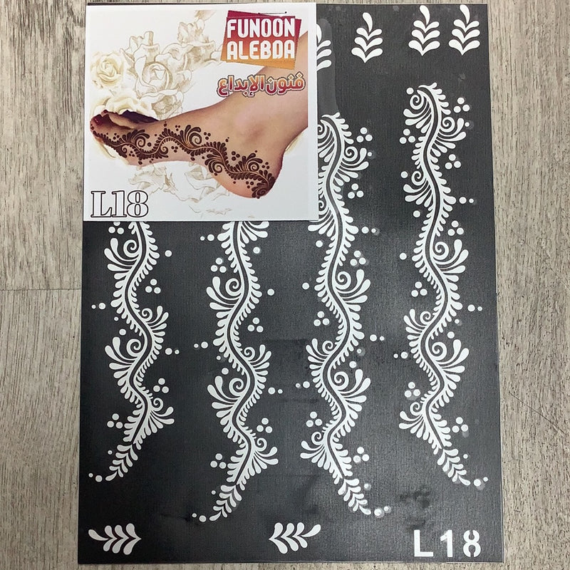نقش حناHenna Stickers