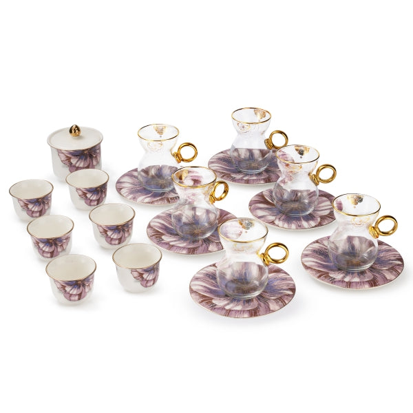Tea And Arabic Coffee Set - طقم الشاي والقهوة العربية