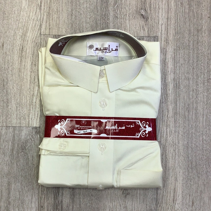 ثوب رجالي فاخر مقاس 60