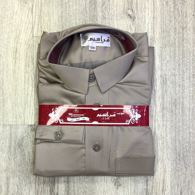 ثوب رجالي فاخر مقاس 60