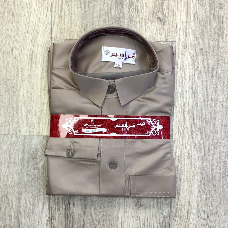 ثوب رجالي فاخر مقاس 56
