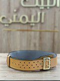 حزام قايش جلد رجالي Belt Leather Qaish