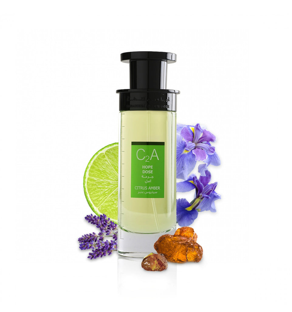 جرعة أمل من ابراهيم القرشي C2A Hope Dose Perfume – The Yemeni House