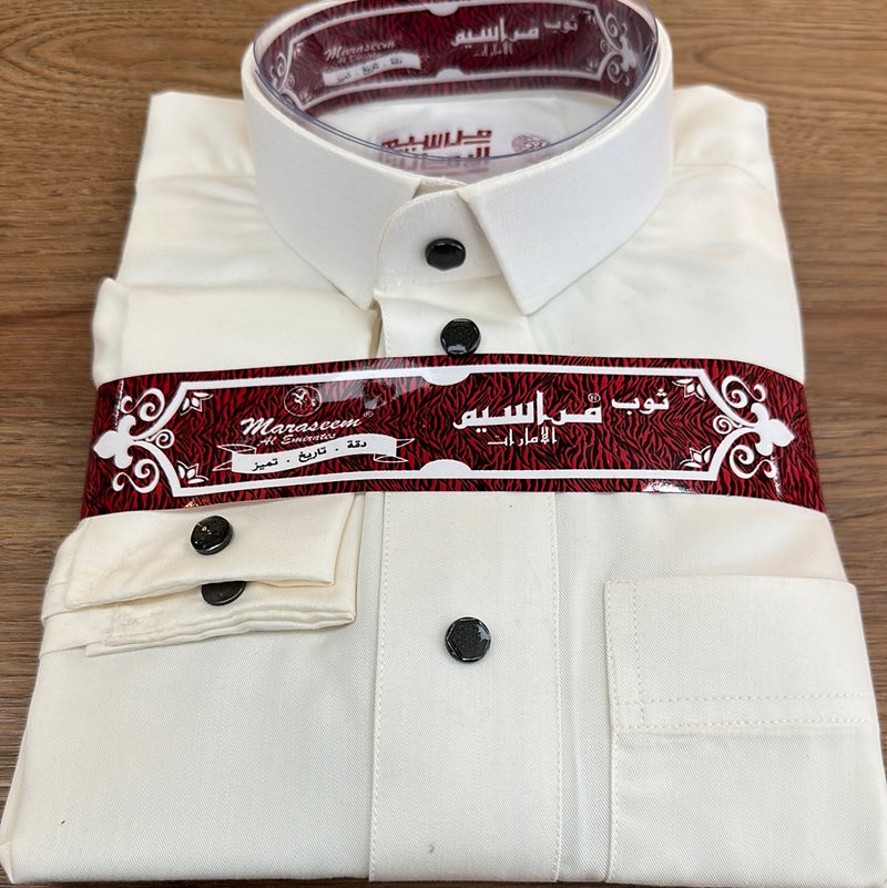 ثوب شبابي لون سكري