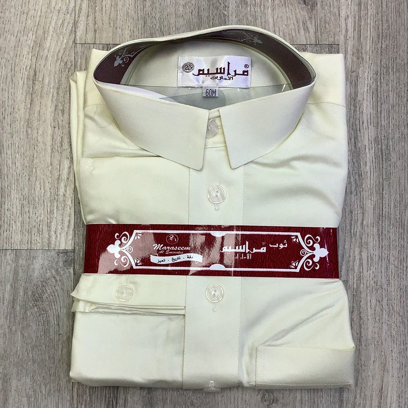 ثوب رجالي فاخر مقاس 60