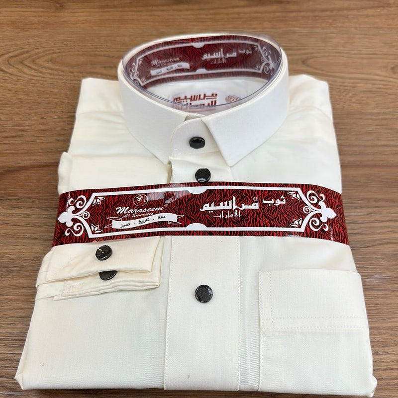 ثوب شبابي لون سكري