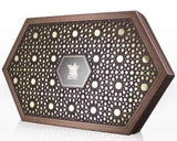Royal brown gift box from Arabian oud الطقم الملكي البني من العربيه للعود
