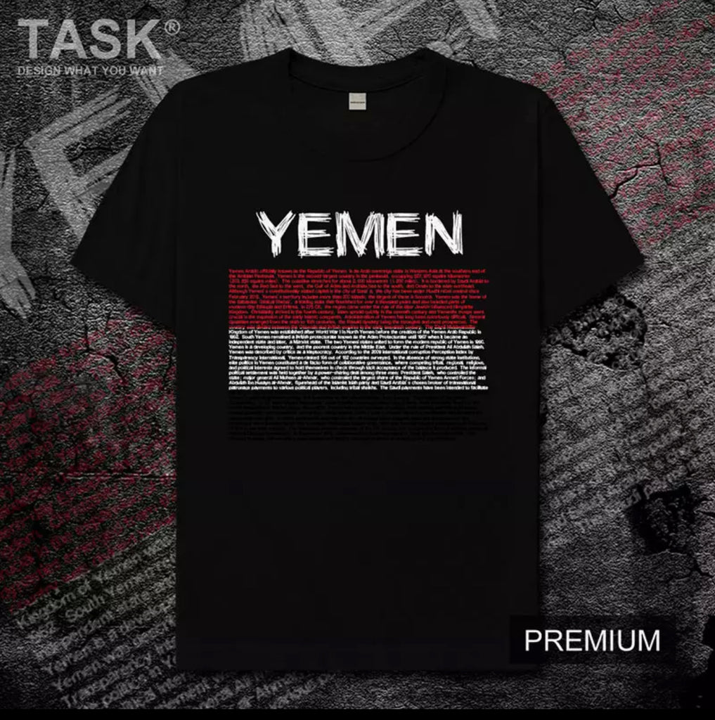 Yemen t-shirt for men size M